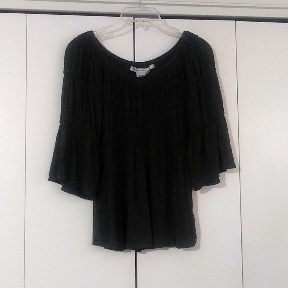 Womens scoop neck blouse